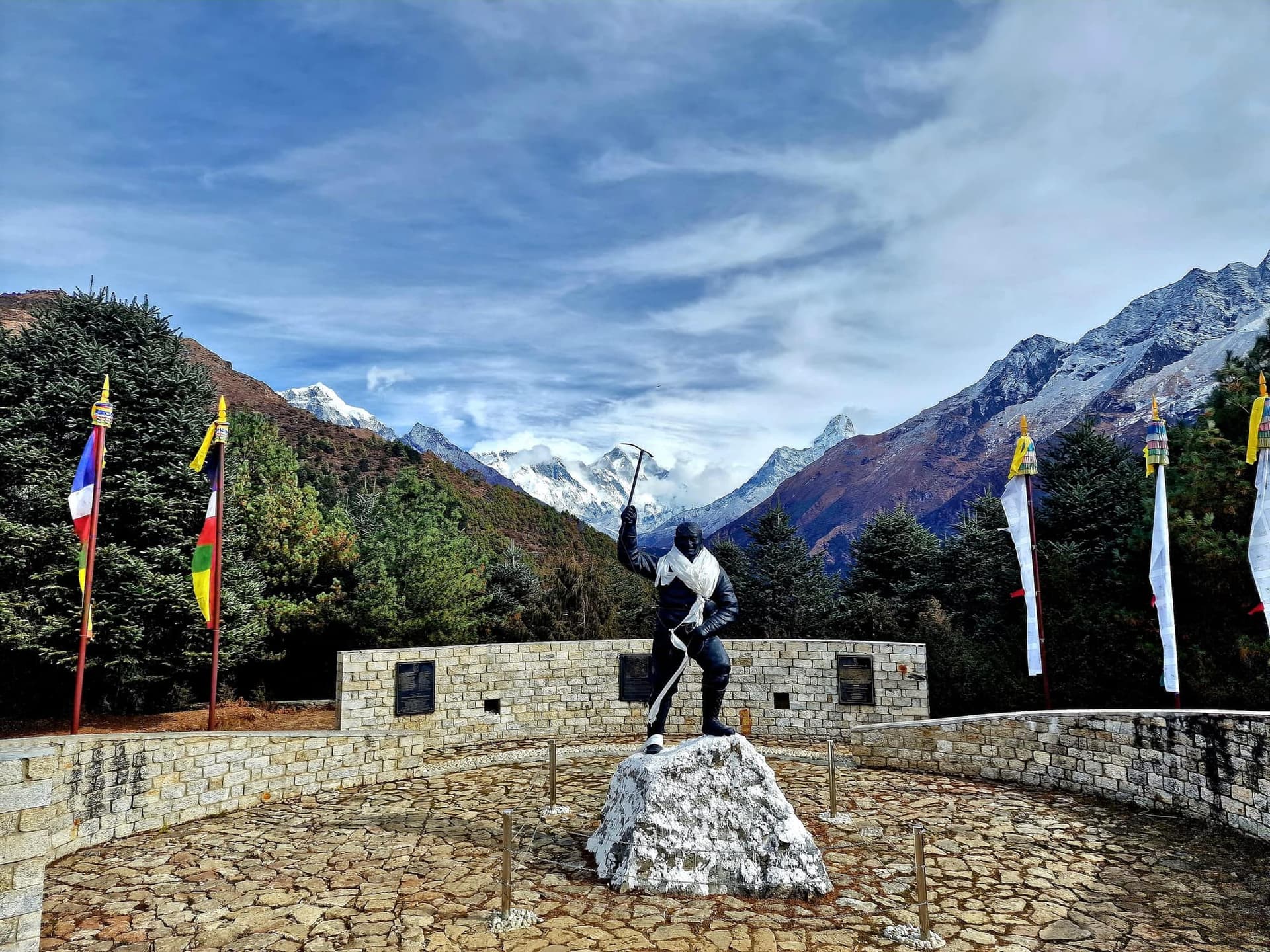 Everest Base Camp arrival