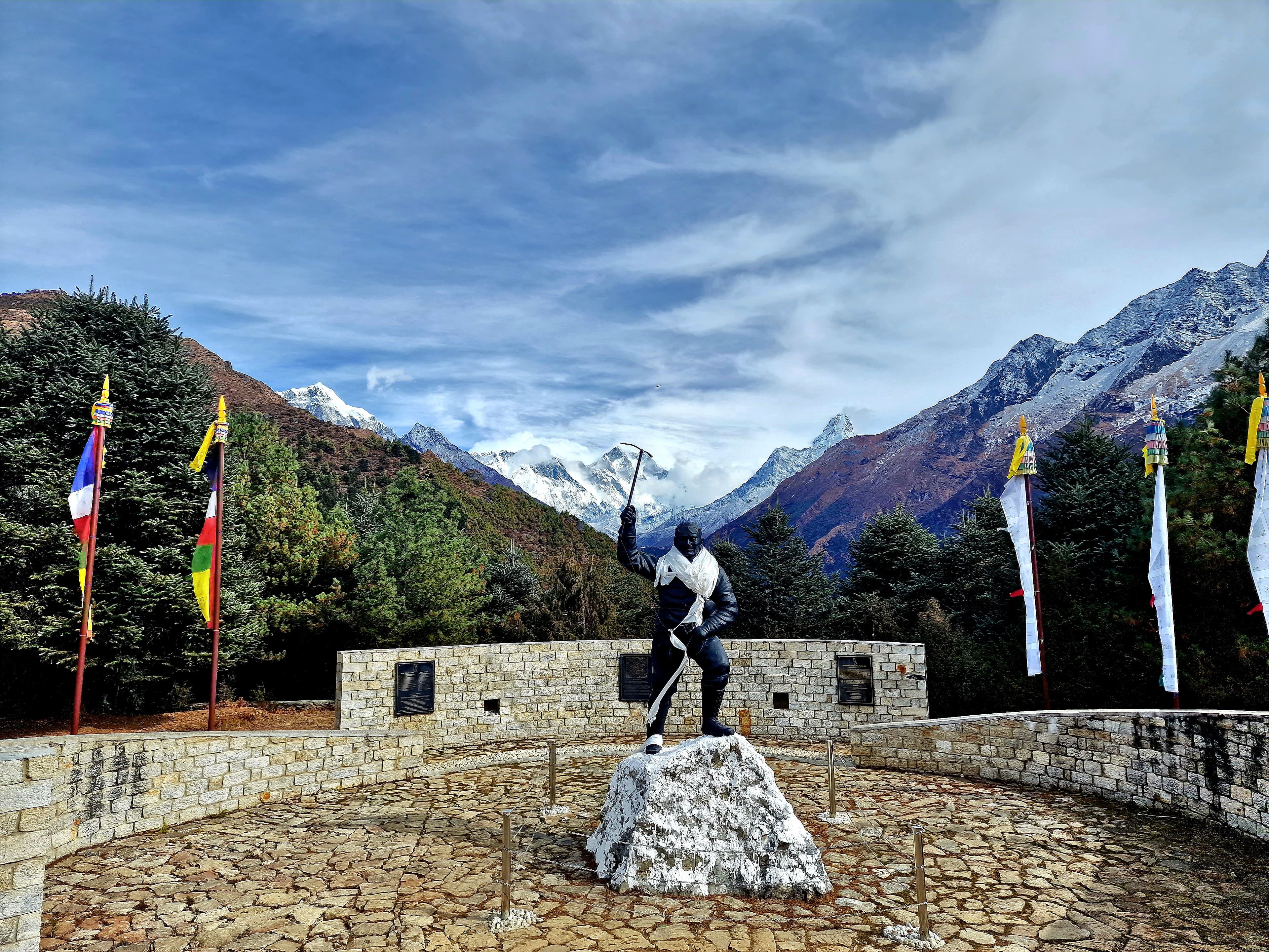Everest Base Camp arrival